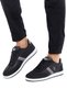 Men's Black Low-Top Sneakers,Lightweight Casual Shoes for Classic Look - 5