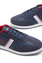 Men's Navy Low-Top Sneakers,Lightweight Casual Shoes for Classic Look - 4