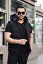 Men's Hooded Puffy Vest