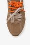 Sylis Mink Genuine Leather Suede Double Lace-Up Colorful Sneaker Sports Shoes - 5