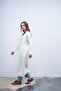 White V-Neck Knitted Knitwear - 4