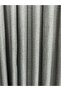Dizar Light Glittery Gray Background Curtain 1/3 Dense Pleat - 4