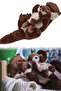 Otter with Baby Plush Toy Set Set of 2 45cm Pc409