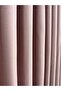 Matsu Dusty Rose Cotton Background Curtain 1/3 Close Pleat