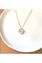 Women's Necklace Stainless Steel Heart Figured Romantic Valentine's Day Gift - 3