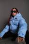 Unisex Inflatable Filled Jacket