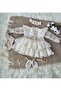 Cream Baby Dress Set