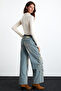 Sayda Women's Viscose Blended Polo Neck Slim Fit Ecru Blouse - 6