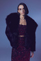 Sequin Crop with Rope Strap - Burgundy - 6