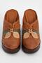 2217008Y Women's Leather Slippers - 4