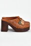 2217008Y Women's Leather Slippers - 2