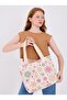 |   Women's Bag |   Canvas |   Large Size |   Lined |   Snap Fastener |   Inner Pocket |   New Year |   Casual - 5