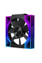 كتلة بين النجوم من Jungle Leopard V3 FANS باللون الأسود للأمام / 1FAN