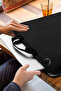Black Unisex 13-14-15.6-16.1-16.9 Inch Compatible MacBook Case Notebook Laptop Hand and Shoulder Bag - 5