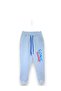 Sonic Print Crew Neck Long Sleeve Raster Soft Inner Texture Boy's Sweatshirt Set - 4