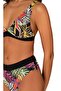 Women's Shaping / Sculpting Patterned Bikini Set - 2