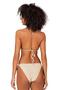 Women's Accessory Silvery Beige Triangle Bikini Set - 3