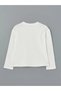 Lcw Kids Ecru Crew Neck Girls T-Shirt t t - 2