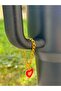 Letter a Character Thermos Accessory with Heart / Letter Thermos Charm / Thermos Charm / Accessory - 8