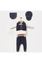 100% Cotton Bow Tie Vest 7-Piece Hospital Discharge Set Newborn, Mevlütlük Baby Boy Set