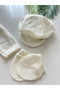 5-Piece Ribbed Newborn Hospital Discharge Set with Bow Tie, 100% Cotton Baby Bodysuit Set Mevlüt Set - 7