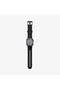 Apple Watch 42mm Seri 12/11/10 Uyumlu Kordon Band Sağlam Bant Mat Siyah - AMP02855 - 8