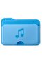 حافظة محفظة مغناطيسية مع 3 بطاقات MagSafe لهاتف iPhone Pop Sky Blue Music AFA07498 - 8