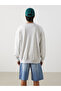 Esvab • Modern & Distinctive Zero Roba Collar Long Sleeve Printed Men's Sweatshirt - 5