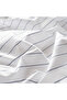 Brito White - Navy Blue Double Cotton Duvet Cover Set - 4