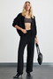 Janice Women's Black Sweatpants - 3