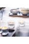6 Pieces of Finsmak Jam Holder - Coffee Color Side Presenter, Sauce Holder and Candle Holder - 3