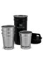 Adventure Pre-Party Shot Glass + Flask Set Black - 2