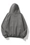 Unisex 3-Thread Hooded Hoodie - 100% Cotton, Printed Comfort Sweatshirt - 2