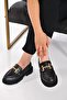 Women's Thick Sole Loafers Moccasin Shoes - 7