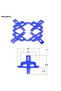 WHITE 10pcs Hydraulic Plastic Disc Brake Pads Spacer Instert Bicycle Brake Spacer Disc Brakes MTB Bi - 6