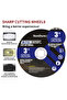 Mini Cutting Disc, Circular Resin Saw Blade, Grinding Wheel for Angle Grinder, Polishing Flap Dis... - 7