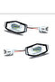 WHITE iJDM Xenon White OEM-Fit LED License Plate Light For Acura MDX RL TL TSX ILX For Honda Civic A - 2