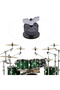 18pcs Drum Accessories Set Black Drums Replacement Felt Set Musical Instrument Accessories - 5