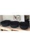 black basket triple set black organizer bathroom and room organizer