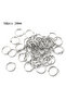 50Pcs Metal Ring Binder Staple Book Binder Albums Loose-leaf Book Hoops 15-80mm Loose Leaf Ring K... - 8