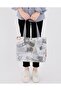 |   Women's Bag |   Canvas |   Large Size |   Lined |   Snap Fastener |   Inner Pocket |   Retro |   Casual