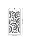 12 by 24 cm 12*24 CM DIY Craft Seamless Star Stencil for Painting Scrapbooking Stamps Album Decorat - 3