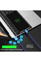 كابل شحن سريع Micro USB أحمر بطول 1 متر، بقوة 2.4 أمبير، مصنوع من النايلون، مناسب لهواتف أندرويد A3/A5/A7... - 5