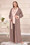 Cotton Maternity Pajama Set with Maternity Dressing Gown