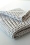 Extra Soft Waffle Baby Blanket - 100% Organic Cotton Gots Certified - 85X80 cm - 5