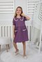 Seersucker Fabric Girl's Dress - 2