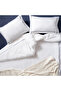 Brito White King Size Cotton Duvet Cover Set
