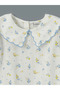 Lcw Kids Ecru Baby Collar Floral Girl's Dress - 3