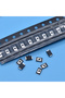 50 قطعة 2x3x0.6 U مفتاح ضغط لمس 4 دبابيس ميكرو SMD صغير رقيق مفتاح خفيف يعمل باللمس - 3