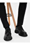 Black Eva Sole 100% Leather Smart Casual Shoes 50296198-Vr046 - 6
